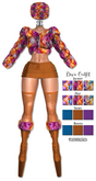 Graffitiwear Irridescent Diva