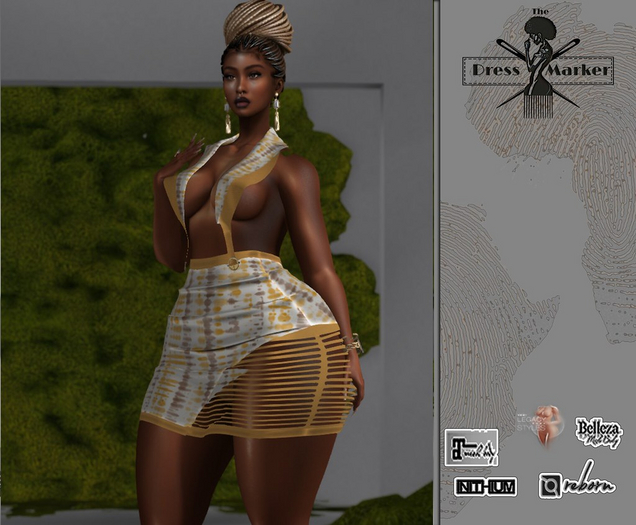 ~ DM ~ DIARABI TOP - YELLOW