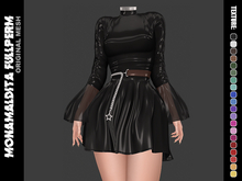 232 - MONAMALDITA - Texture Latex - Dress