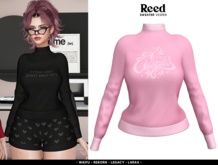 REED - VESPER SWEATER PINK XMAS (wear me)