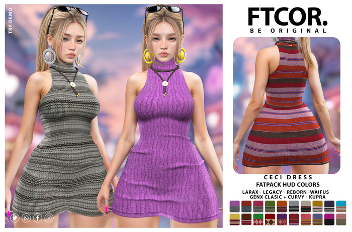 :::FTCOR:::CECI_DRESS::: FATPACK