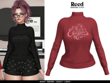 REED - VESPER SWEATER RED XMAS (wear me)