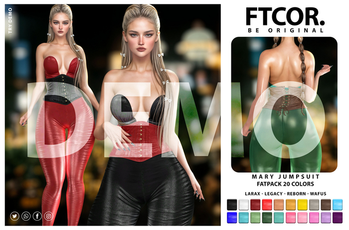 :::FTCOR:::MARY_JUMPSUIT::: DEMO