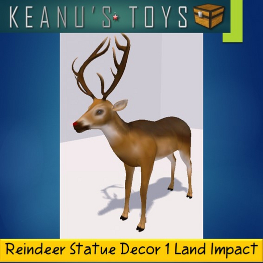 Reindeer Statue Décor