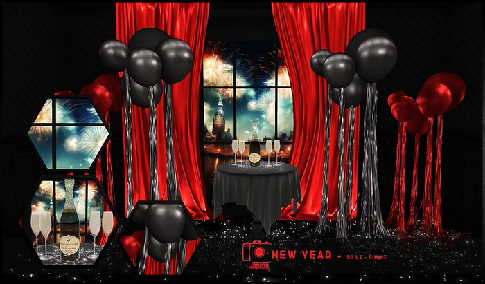 Joplino Backdrop New Year