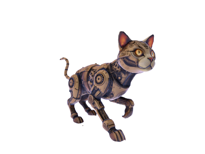 Steampunk Cat FULL PERM