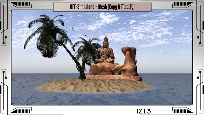 Off-Sim Mega Statue Mesh - Copy & Modify