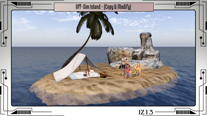 Off-Sim Island - Mesh (Copy & Modify)