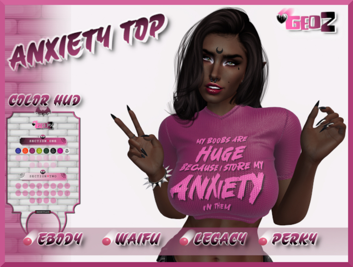 GeoZ - Anxiety Top