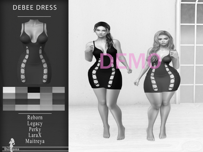 Debee Dress Demo Hud B12