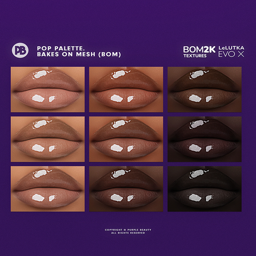 PURPLE X LeL EvoX X BOM - Pop Palette.
