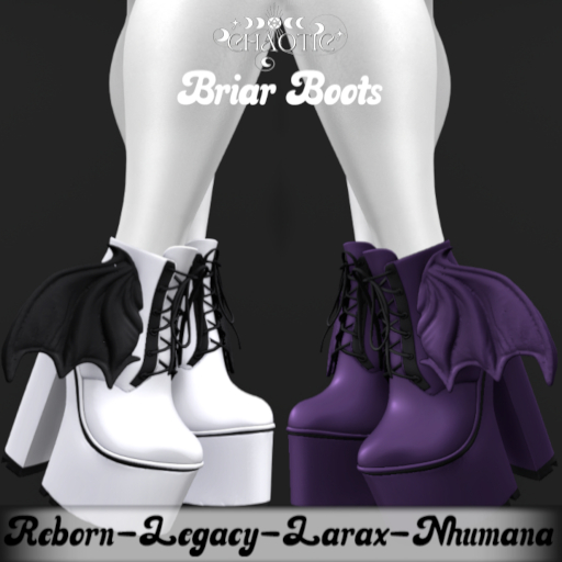 {Chaotic} Briar Boots {Add me} {DEMO}