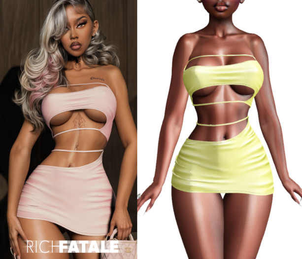 $RICH FATALE - SEVYN BODYCON - SWEETPEA
