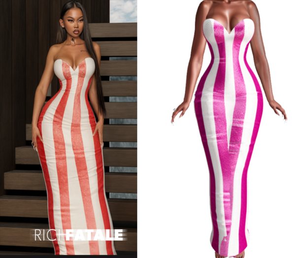 $RICH FATALE - LUNA BODYCON - DOLL