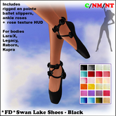 *FD* Swan Lake Shoes [Boxed] Black