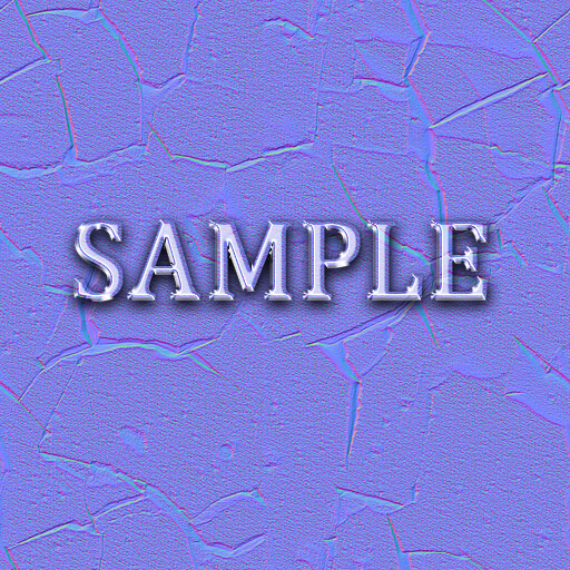 [ Broken Snow Seamless 01 ] Normal Map