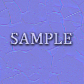 [ Broken Snow Seamless 01 ] Normal Map