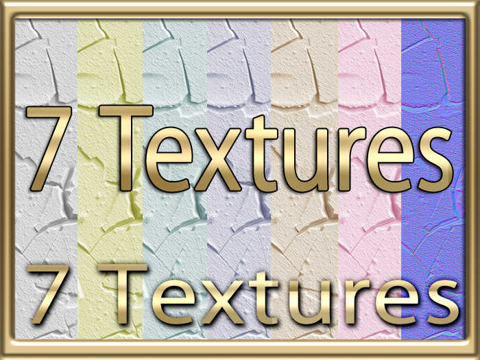 [ Broken Snow Seamless 01 ] 7 Textures