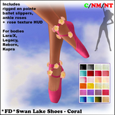*FD* Swan Lake Shoes [Boxed] Coral
