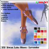 *FD* Swan Lake Shoes [Boxed] Lavender