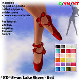 *FD* Swan Lake Shoes [Boxed] Red