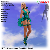 *FD* Charisma Outfit [Boxed] Teal