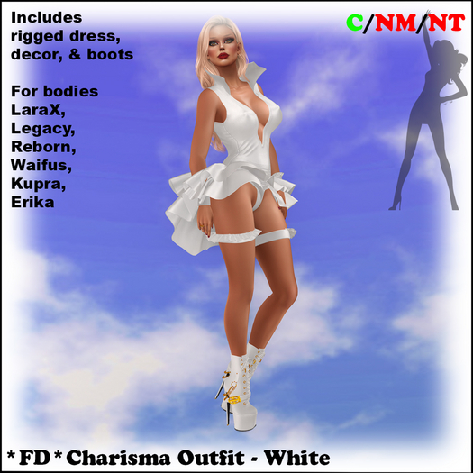 *FD* Charisma Outfit [Boxed] White
