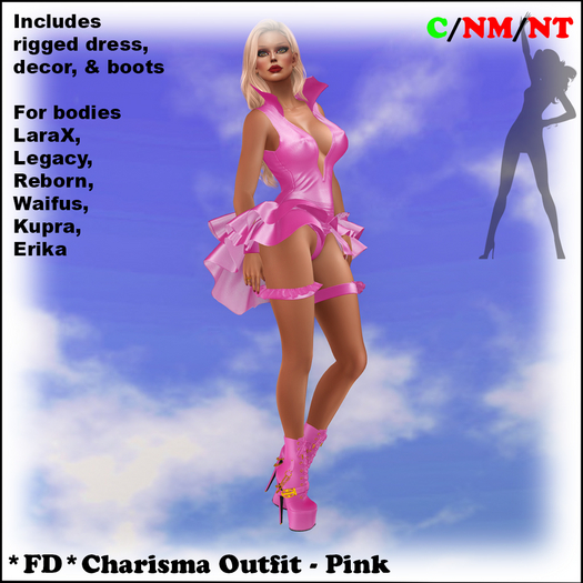 *FD* Charisma Outfit [Boxed] Pink