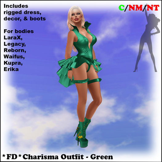 *FD* Charisma Outfit [Boxed] Green