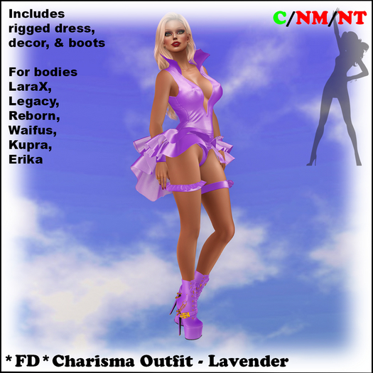 *FD* Charisma Outfit [Boxed] Lavender