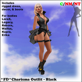 *FD* Charisma Outfit [Boxed] Black