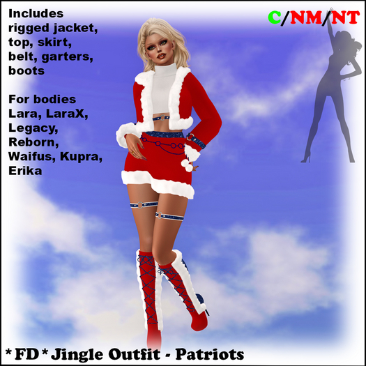 *FD* Jingle Outfit [Boxed] Patriots