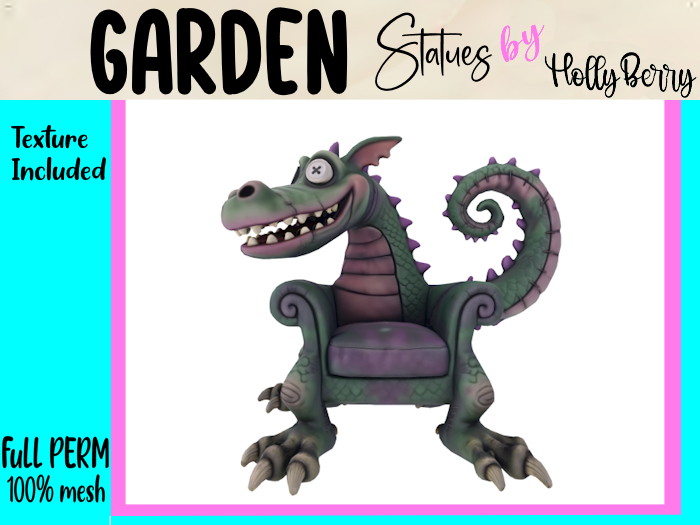 HB: Child's Dragon Chair FuLL PERM