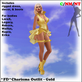 *FD* Charisma Outfit [Boxed] Gold