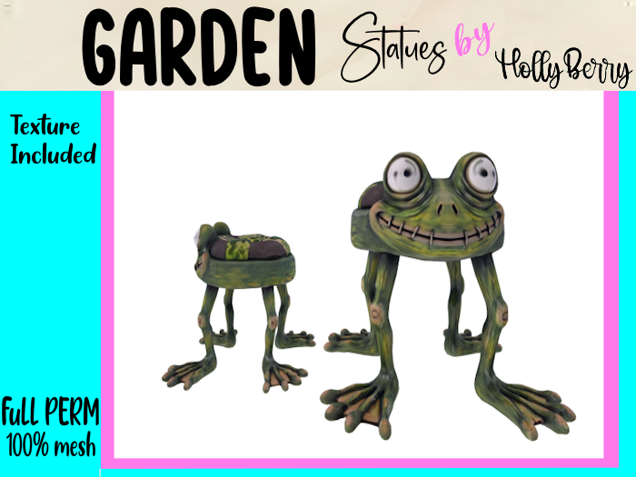 HB: Frog Stool B FuLL PERM