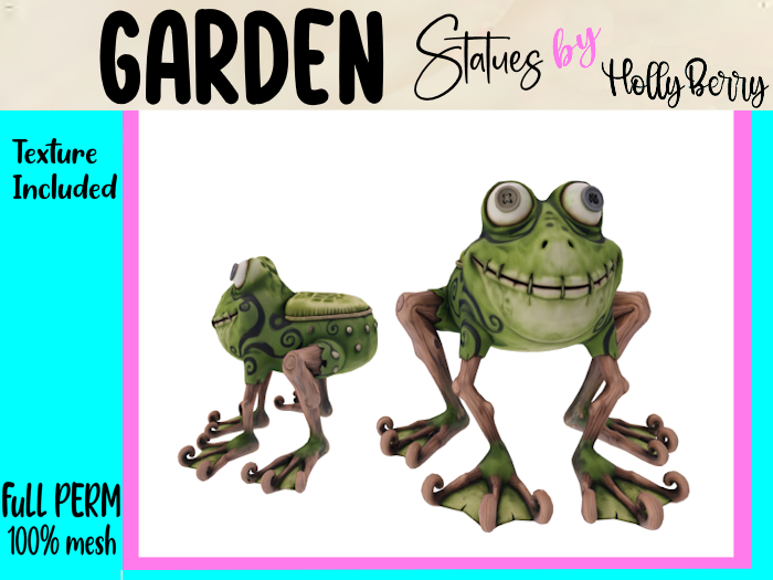 HB: Frog Stool F FuLL PERM