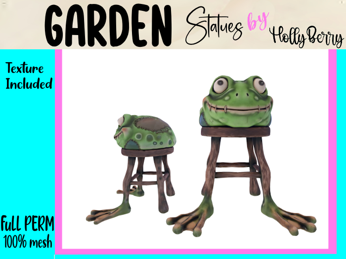 HB: Frog Stool G FuLL PERM