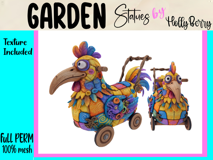 HB: Child's Chicken Walker Ride On FuLL PERM