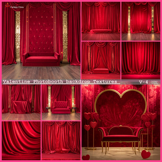 Valentine backdrop Textures