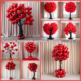Valentine Photobooth backdrop Textures