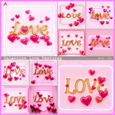 Valentine Love Textures