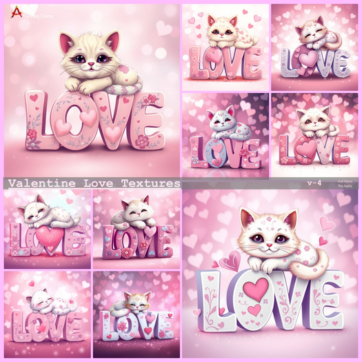 Valentine Love Textures