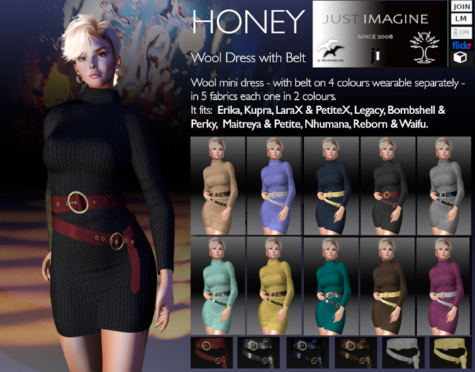 HONEY BY JI DRESS WITH HUD (Add)