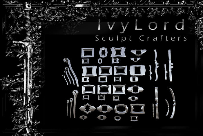 Ivylord-Buckle Kit-Flat Back Design