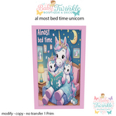 BTBD  al most bed time unicorn
