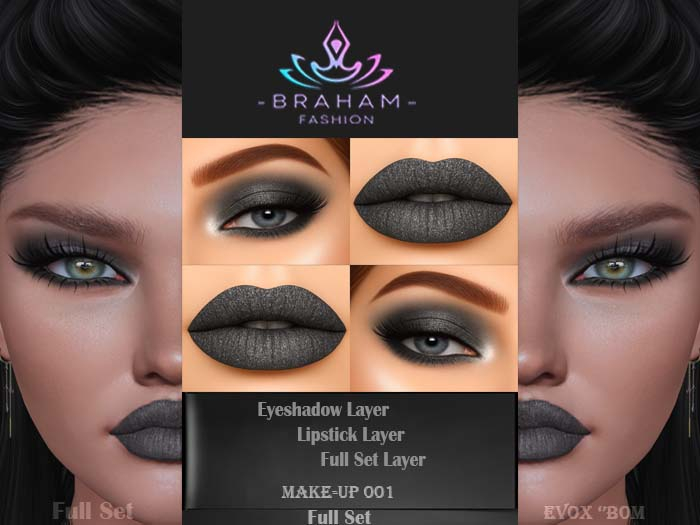 '' Braham Fasihon New''Make Up EvoX ''Bom'' 001