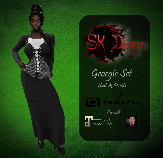 Second Life Marketplace - .::SKD::. Georgie Set Grey [ADD ME]