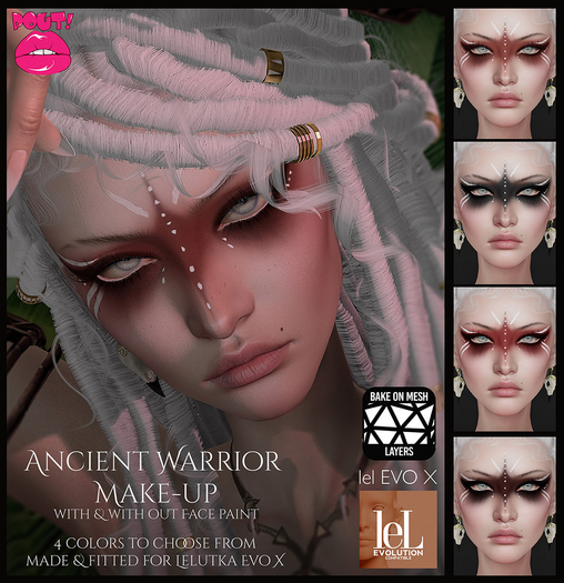 [POUT!] Ancient Warrior Make-up