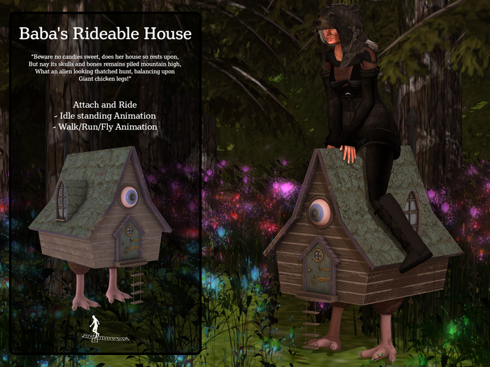 *~*HopScotch*~* Baba's Rideable House