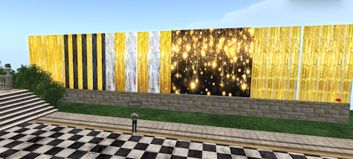 Decorations Backdrop Streamer Tinsel Kit